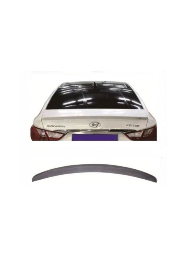 Generic Rear window spoiler Hyundai Sonata 2011 2012 2013 2014 white  - Image 2