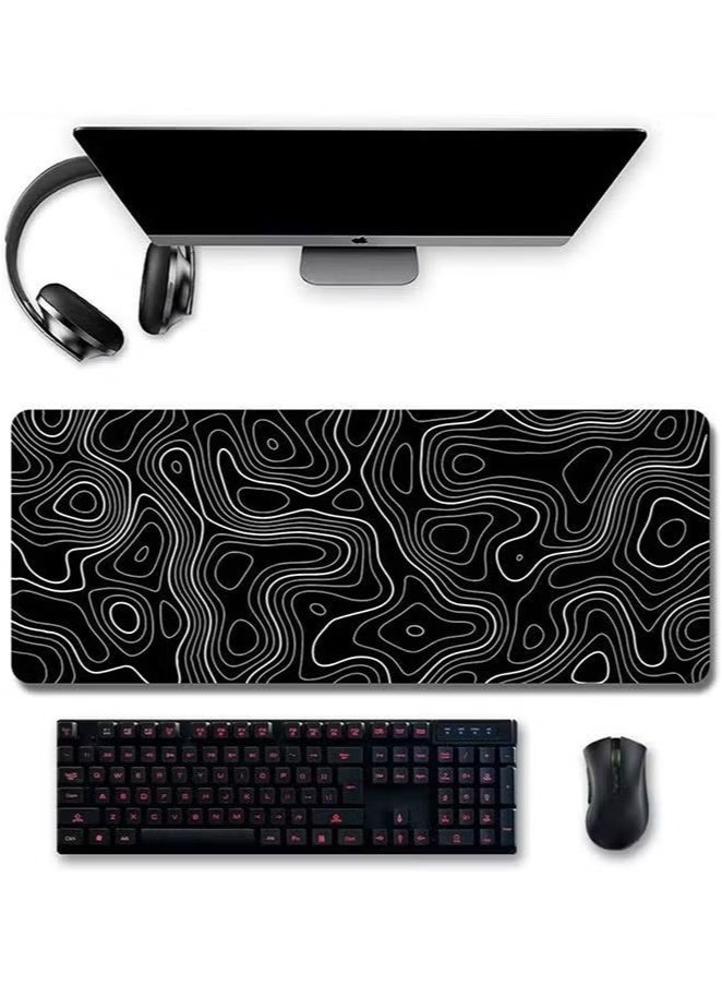 Large Waterproof Anti-Slip Rubber Gaming Mouse Pad Suitable for Gaming, Office - Image 1