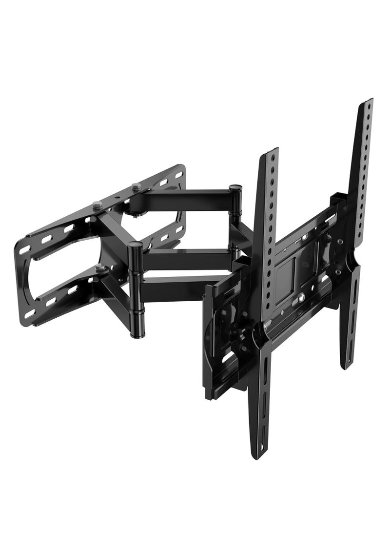 FlashHawk Full Motion TV Wall Mount | Fits 32-85 Inch TVs | 6-Arm Articulating Design | ±15° Tilt 180°Swivel | 600x400mm VESA | Heavy-Duty 30KG Load, 80-360mm Extension  - Image 1