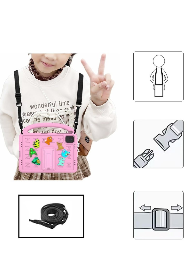 Children's protective case Compatible for Honor Pad X8A/ X9 11 inch , shockproof cover with shoulder strap bracket  - Image 3