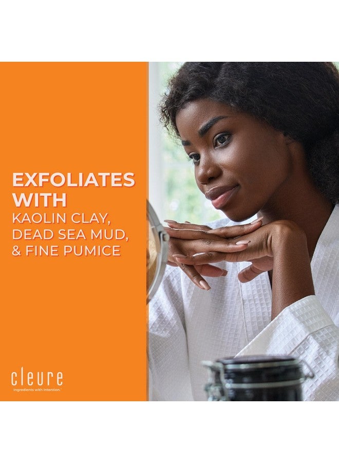 Cleure Pore Minimizing Face Mask - Unclogs Pores, Provides Oil Control & Soothes - Kaolin Clay, Shea Butter & Dead Sea Mud Mask For All Skin Types Including Sensitive, Acne Prone, & Dry Skin (4 Oz)  - Image 2