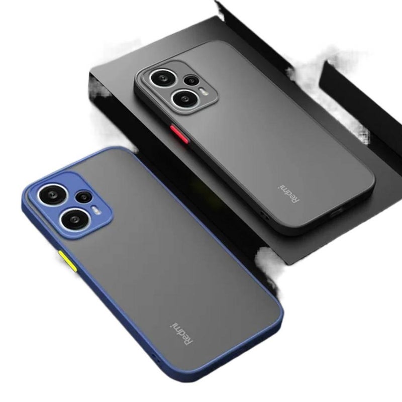 غطاء واقي بPC لـ Redmi Note 14 Pro مع مقاوم للصدمات وحماية من السقوط مع مقاوم للصدمات مع تغطية كاملة مع ملمس غير لامع باللون أخضر للسفر للمكتب سهل التخزين - Image 2