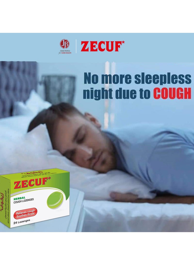 Zecuf Herbal Cough Lozenges Orange 24'S - Image 4