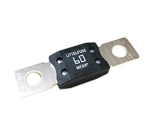 Littelfuse 0298060 Bolt Down Auto Fuse 60A Time Delay 32V 298 Series, MEGA - Image 1
