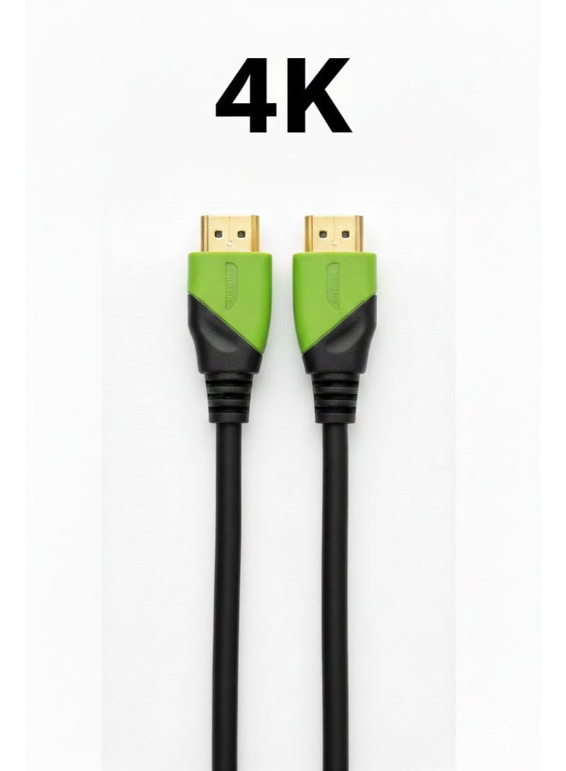 SmartLine Premium HDMI 2.0V Cable | Ultimate 4K HD Cinema Experience – 1.5m High-Speed Data Transfer with 3D Support. - Image 1