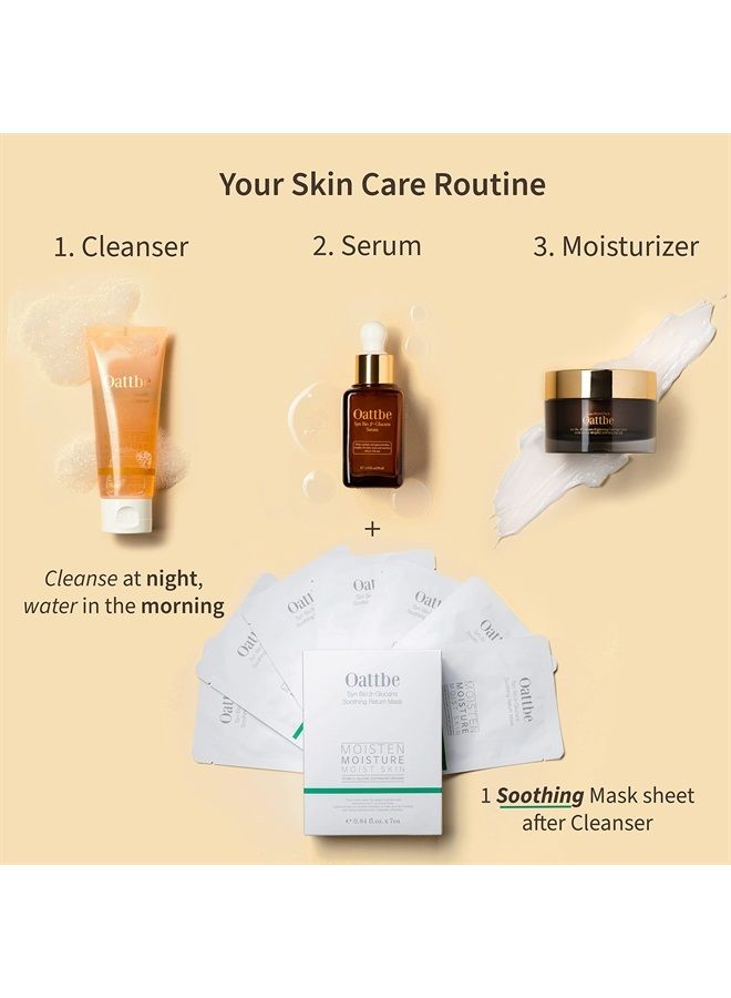 Oattbe Syn Bio Beta Glucan – Premium Calming Cream Skin Care Products – Moisturizer Face Cream with Niacinamide, Adenosine, and Beta Glucans - Image 3