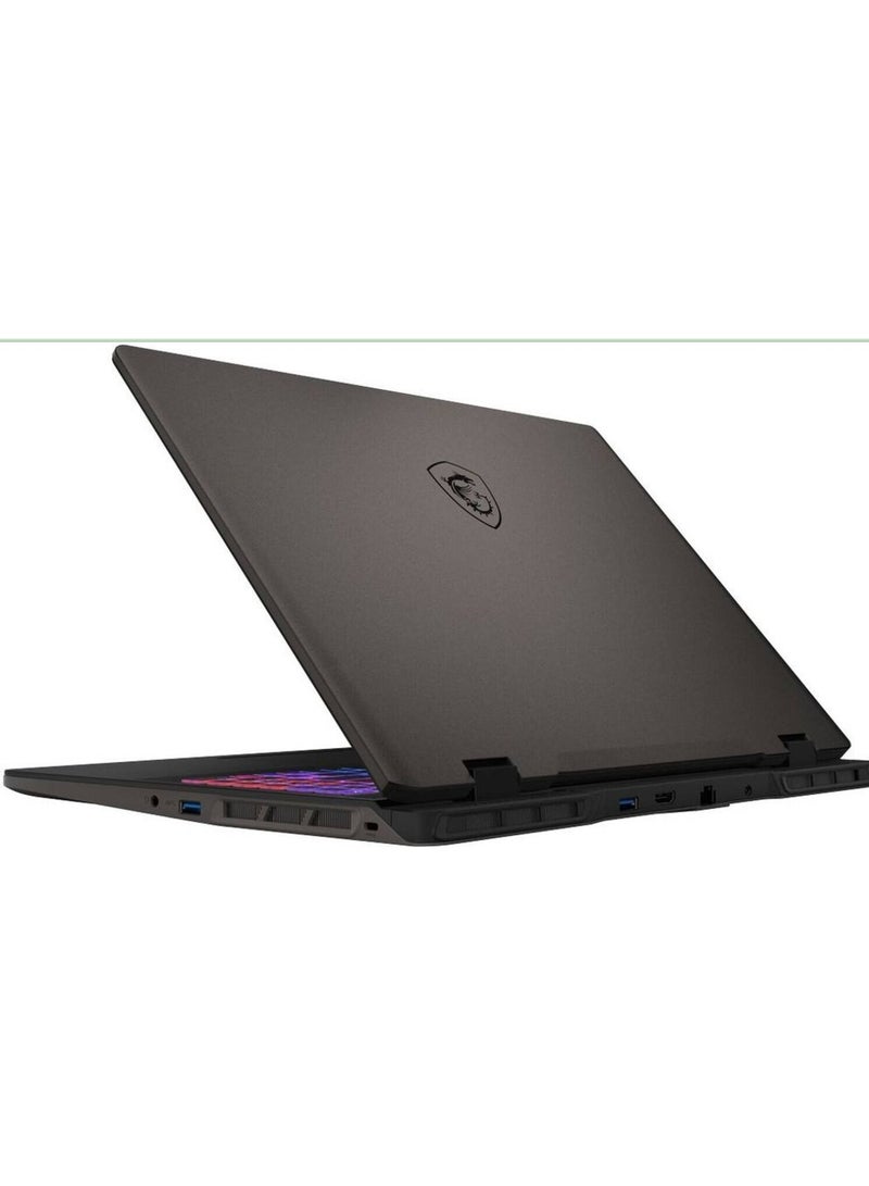 MSI Sword 16 HX B13VGKG Gaming Laptop|16" FHD+ IPS 144Hz Display| Intel Core i7-13700HX|16GB RAM| 512 SSD, GeForce RTX 4070 8GB GDDR6| Win 11| English |Cosmos Gray - Image 5