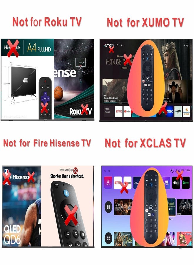 B BraiNice univeral Remote for Hisense Google TV - Image 3