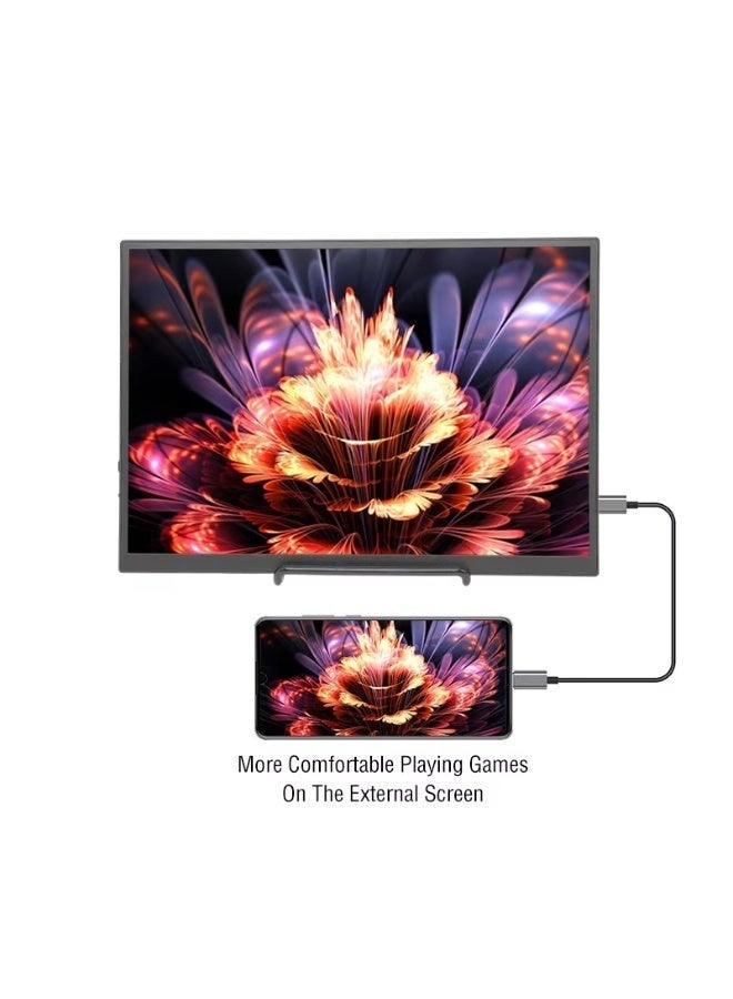 ANMITE 10.5-Inch Portable Monitor 1280P HDR 15:10 Low Blue Light For XBox PS4 / 5 Switch Cell Phone PC Laptop Extension - Image 4