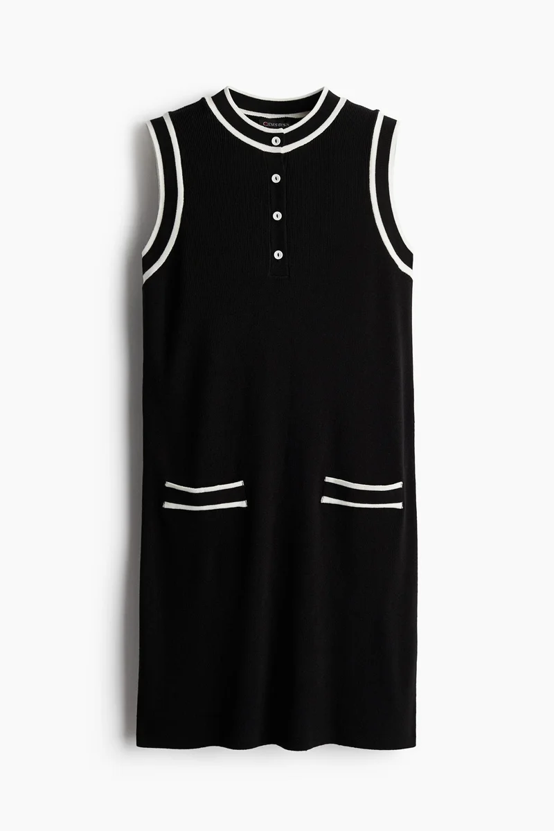 H&M Ribbed Mini Dress