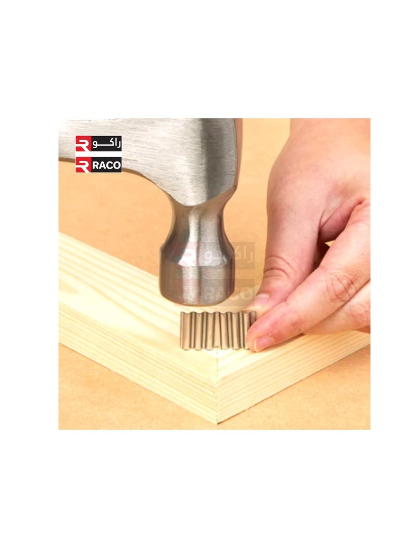 RACO RACO Corrugated Nail Fastners for Furniture Construction Cabinet Making Framing Woodworking Crates and Pallets (1/2 Inch, Pack of 10)  - Image 4
