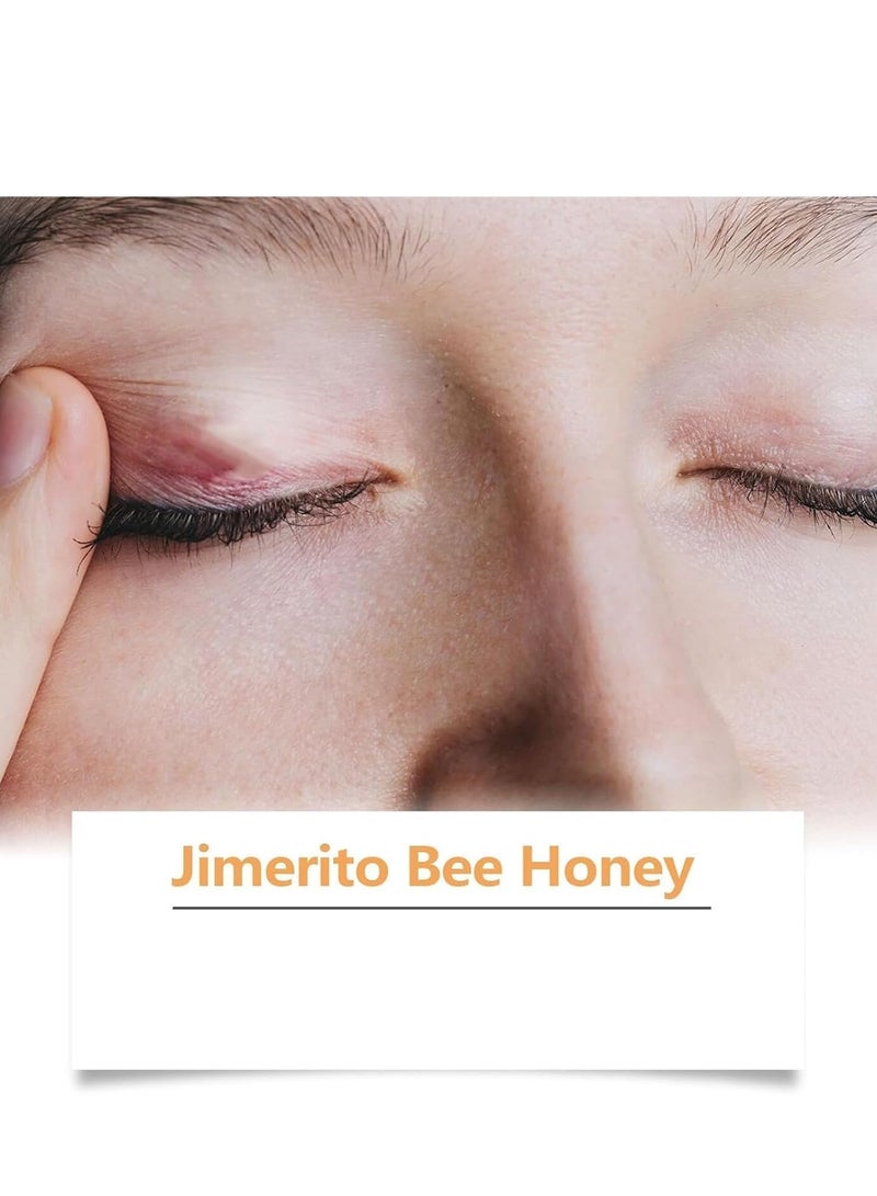 جرين Gr33n Jimerito Honey للعين ، Gr33n Jimerito Honey Eye قطرات ، قطرات عين عسل النحل اللسع ، تخفيف إجهاد العين وجفافها 15 مل - Image 5