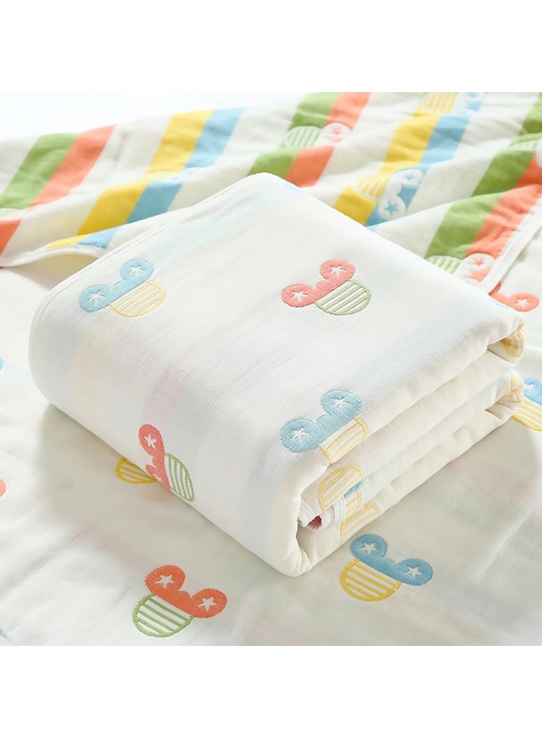 Loquat Pure Cotton Cartoon Printed Bath Towels
