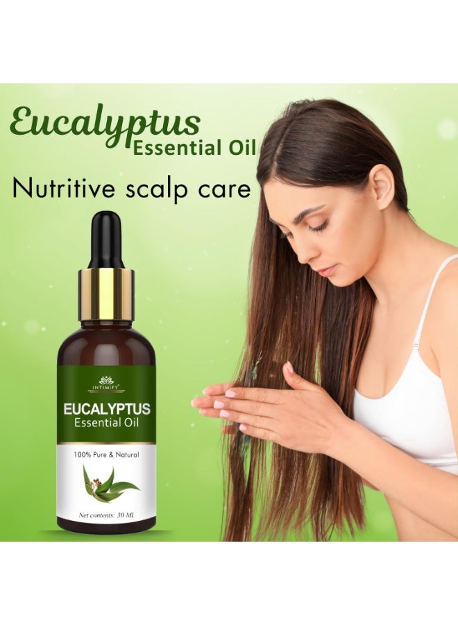 INTIMIFY زيت الأوكالبتوس العطري وزيت ثمر الورد العطري من إنتيميفاي، 30 مل × 2 - Image 2