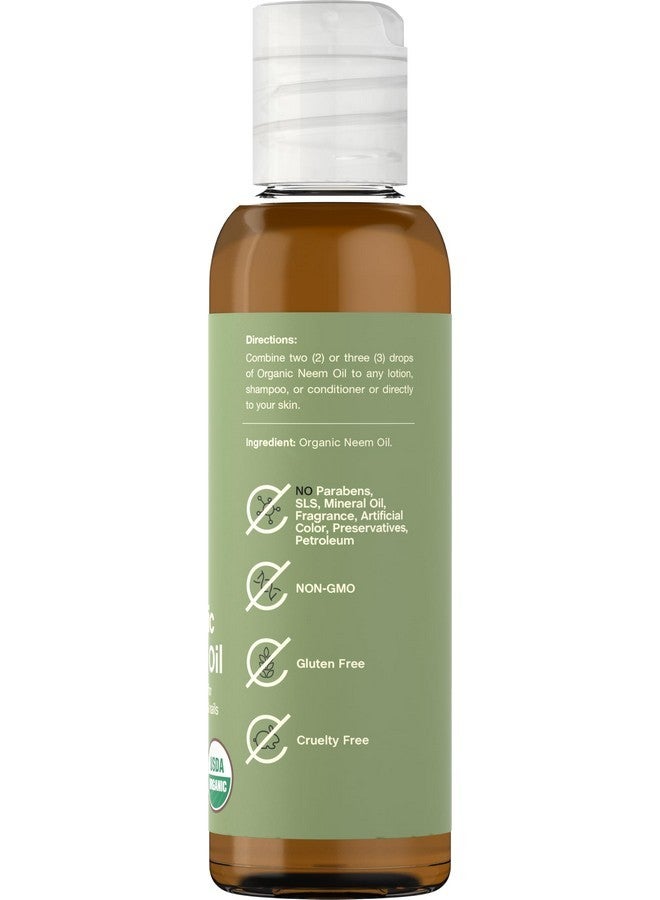 كورا زيت النيم من كويرا | 113 مل | عضوي معتمد | مرطب للوجه والشعر والبشرة والأظافر | خالٍ من البارابين وكبريتات لوريل الصوديوم والعطور - Image 2