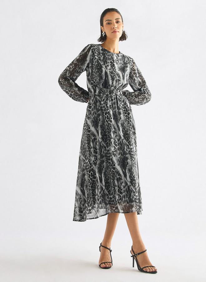 Splash FAV Animal Print Dress - Image 2