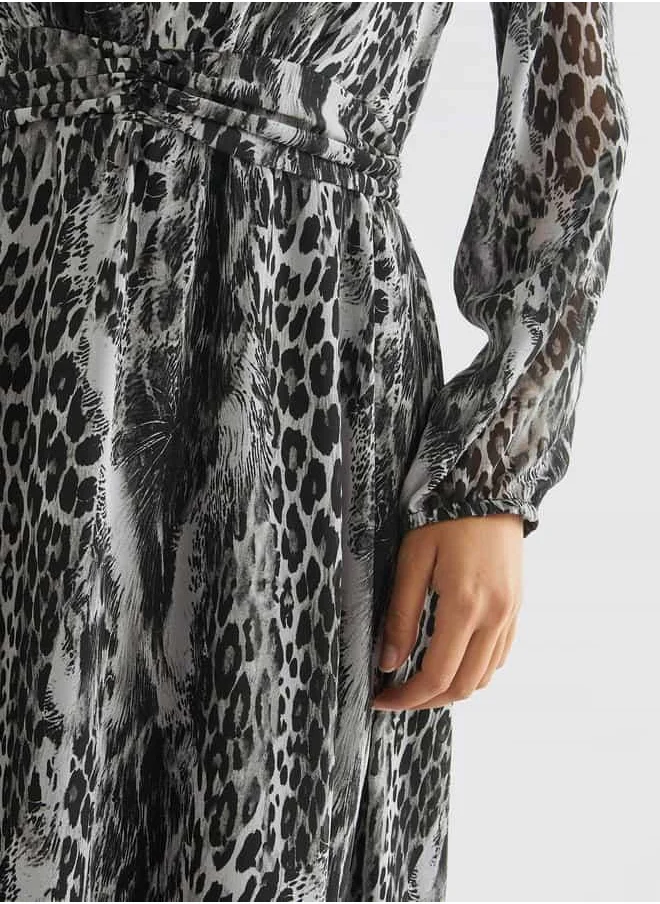 Splash FAV Animal Print Dress