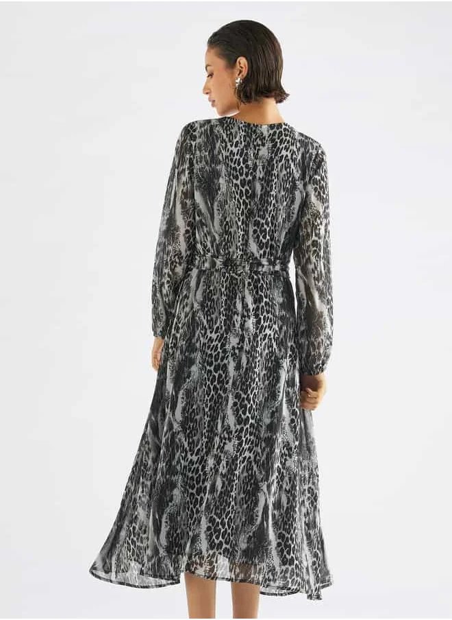 Splash FAV Animal Print Dress