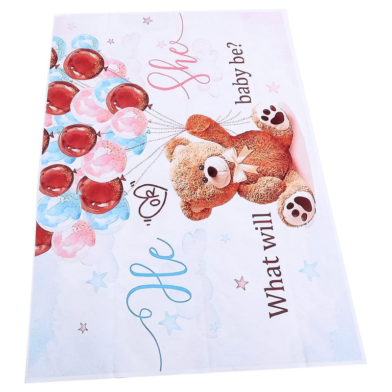 Baby Backdrop Party Banner Baby Party Supply Party Banner for Decoration - Image 4