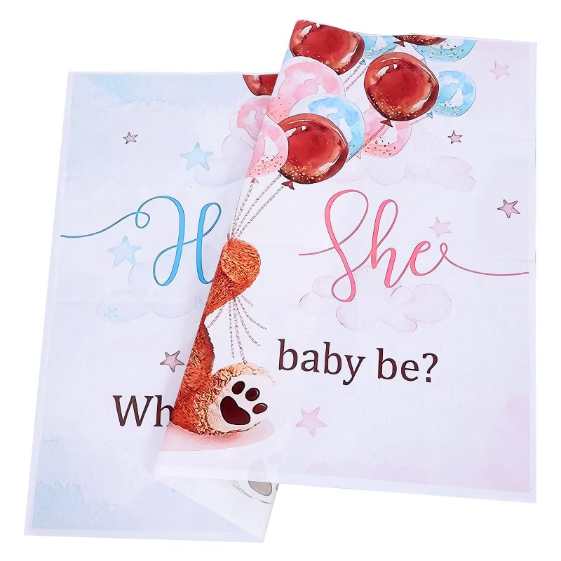 Baby Backdrop Party Banner Baby Party Supply Party Banner for Decoration - Image 1
