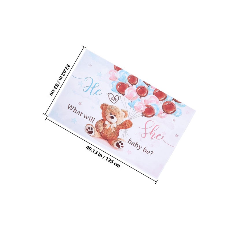 Baby Backdrop Party Banner Baby Party Supply Party Banner for Decoration - Image 2
