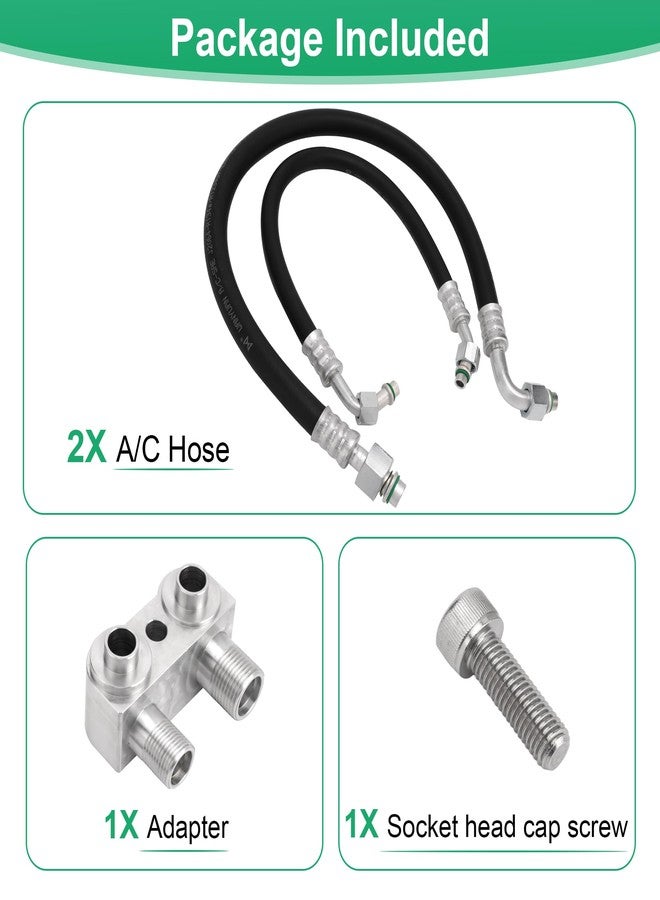 Jetuplusllc طقم أنابيب تكييف الهواء من Jetuplusllc مناسب لسيارات كامارو/فايربيرد موديلات 1982-1992، مُعدّل بمحرك LSX LS1، ولا يتوافق مع مشعبات عادم LS1 الأصلية. - Image 4