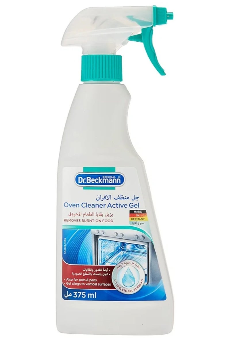 Dr. Beckmann Oven and Grill Cleaner Gel Removes Burnt-On Food Residues 375ml