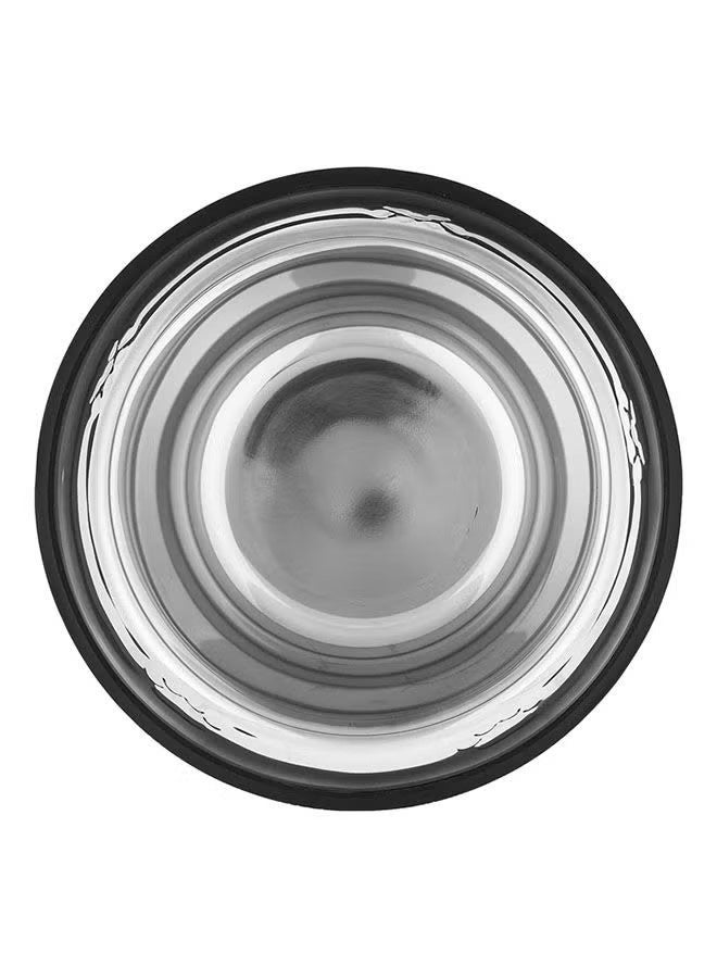 طبق طعام ستانلس للكلاب والقطط - ‎19.6 x 19.4 x 5.3 سم - Image 2