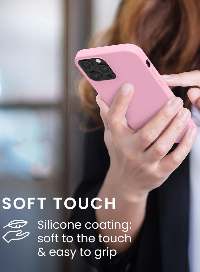 BORTONY iPhone 14 Pro Case Liquid Silicone Anti Scratch Anti Fingerprint Soft Silky Touch Shockproof Protective Cover for Apple iPhone 14 Pro - Image 4