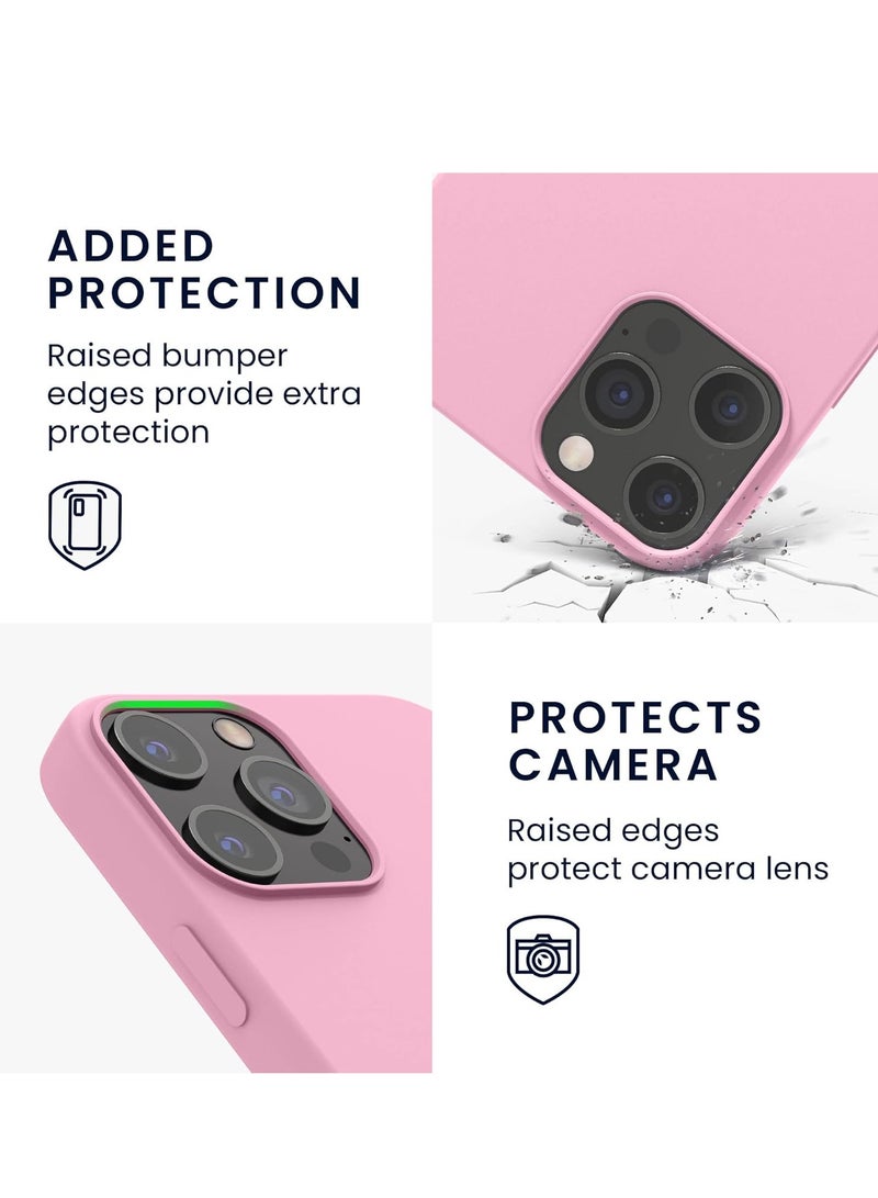 BORTONY iPhone 14 Pro Case Liquid Silicone Anti Scratch Anti Fingerprint Soft Silky Touch Shockproof Protective Cover for Apple iPhone 14 Pro - Image 3