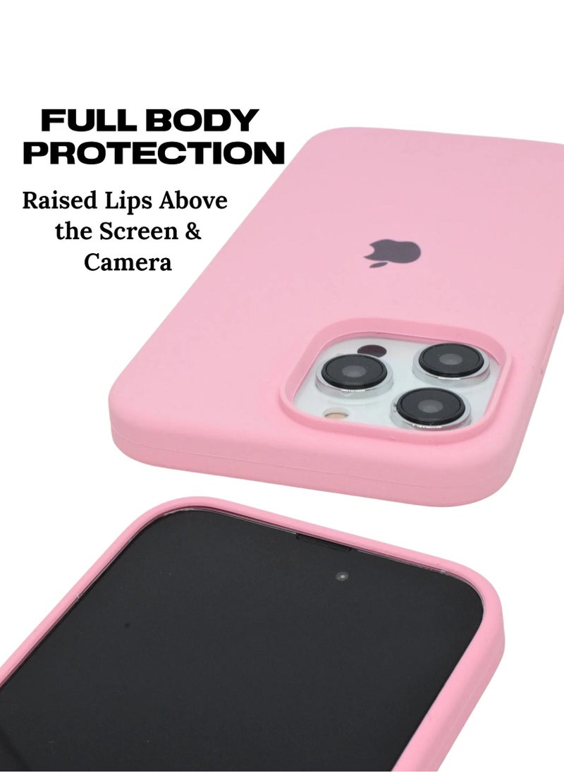 BORTONY - iPhone 14 Pro Case Liquid Silicone Anti Scratch Anti Fingerprint Soft Silky Touch Shockproof Protective Cover for Apple iPhone 14 Pro - Image 1