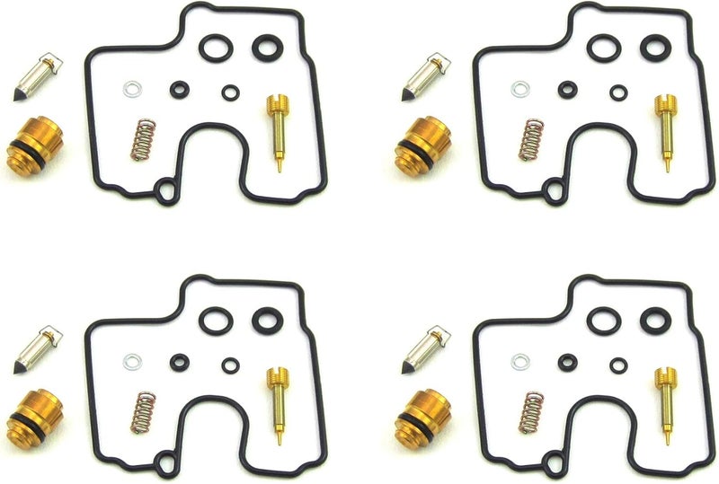 Damineding 4 X Carburetor Carb Rebuild Repair Kit for Kawasaki Ninja ZX-6R ZX6R / ZZR 600 ZX600G - Image 1