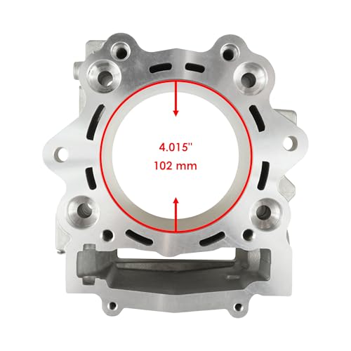 Caltric Cylinder Piston Ring Compatible with Yamaha Raptor 700 YFM700R 2006 2007-2014 Standard Bore - Image 2