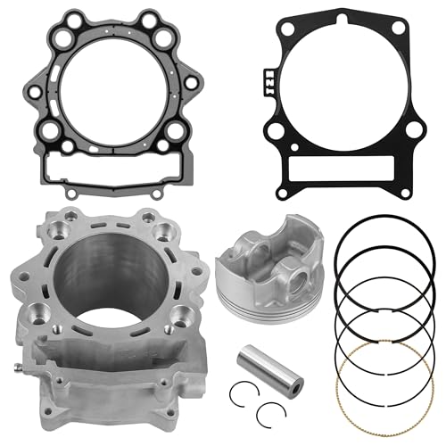 Caltric Cylinder Piston Ring Compatible with Yamaha Raptor 700 YFM700R 2006 2007-2014 Standard Bore - Image 1