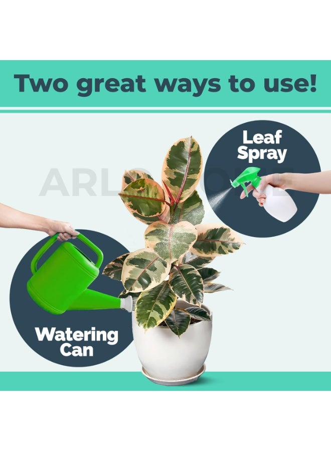 GROW FAST Organic Liquid Fertilizer 1000 ml - Outdoor & Indoor Plant Food - All-Purpose, Nutrient-Rich Lawn Fertilizer & Soil Enhancer for House Plants - Image 4