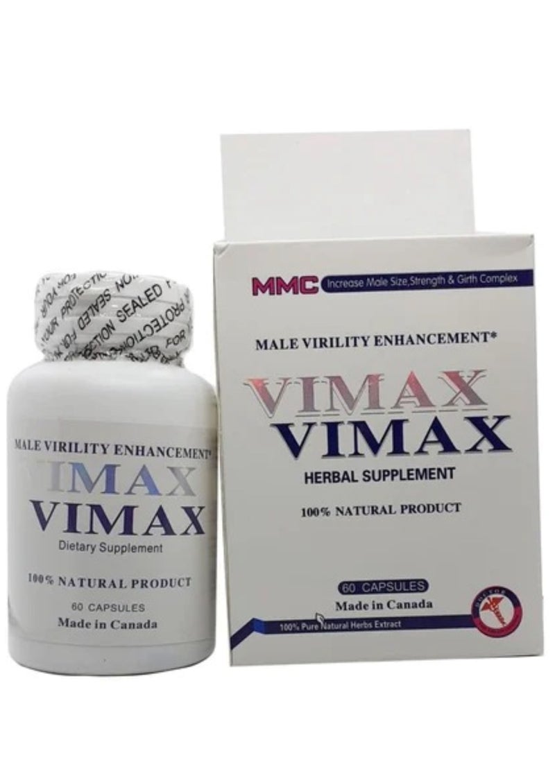 Vimax herbal supplement 60 capsules - pzsku/ZFE8B6C4983F6E3678FB9Z/45/_/1725803354/3243a4d8-bafc-46ef-a86b-b46d2a31abed