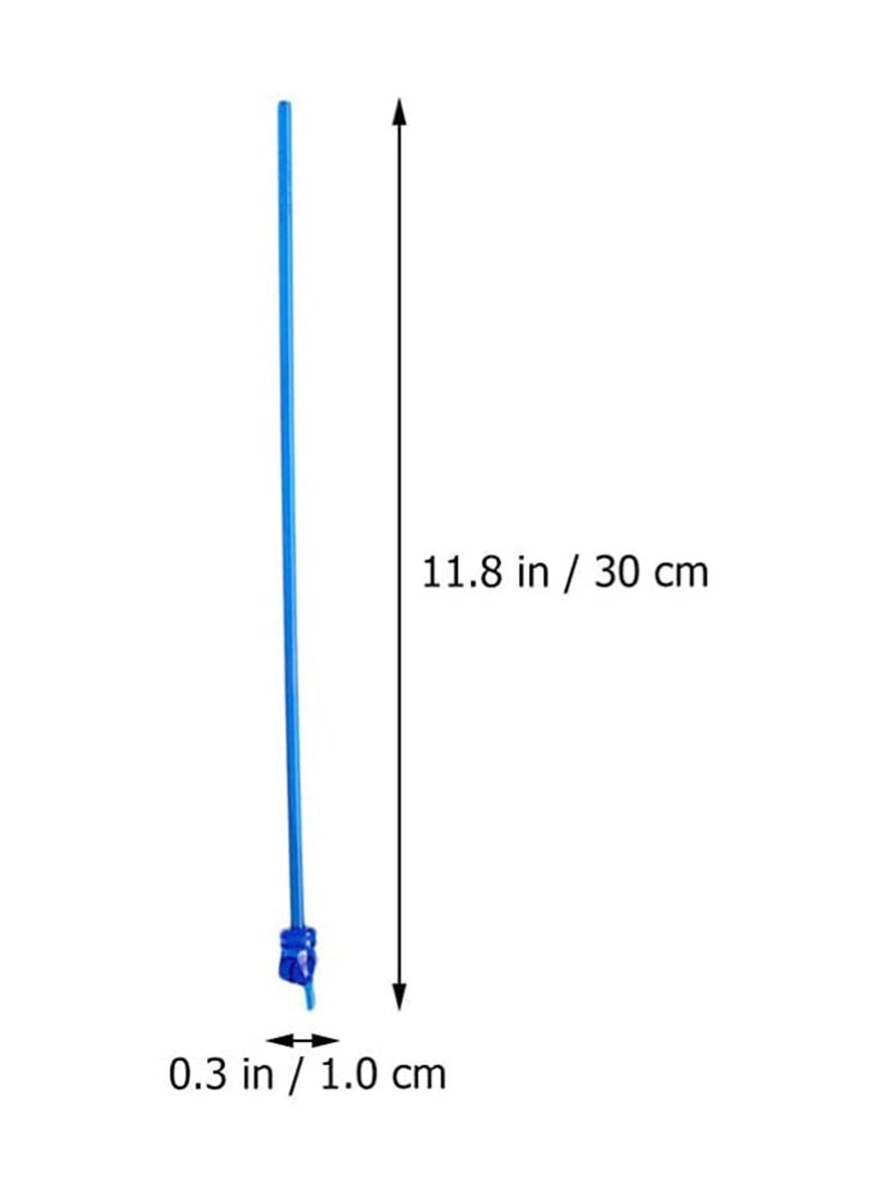 SYOSI - 10 Hand Teaching Pointer Mini Resin Color Hand Drawn Book Pointer Stick Teacher Whip - Image 1