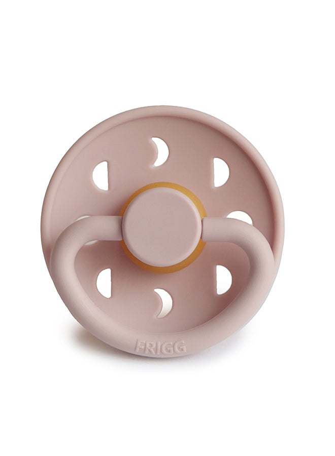FRIGG Moon Phase Silicone Baby Pacifier 6-18M 1-Pack Blush - Size 2 - Image 1