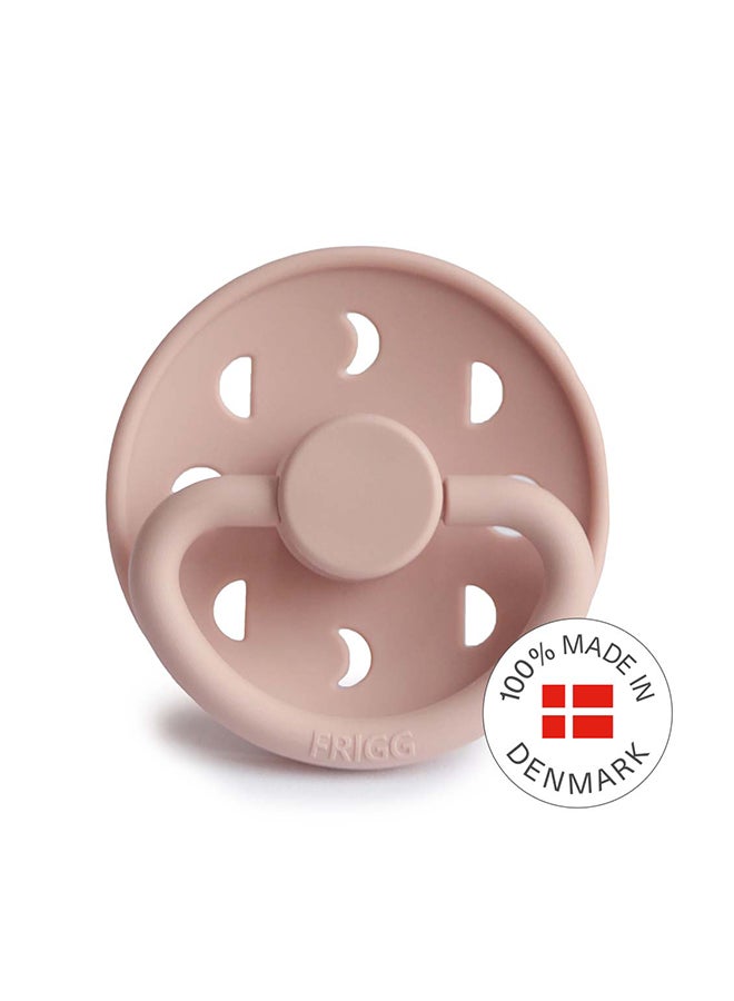 FRIGG Moon Phase Silicone Baby Pacifier 6-18M 1-Pack Blush - Size 2 - Image 3