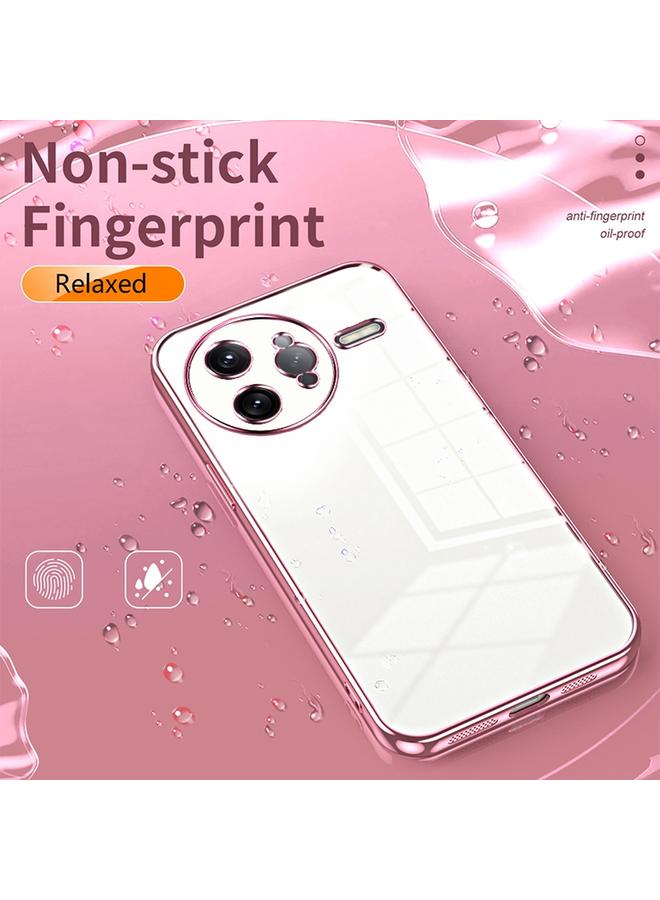 اس-توب جراب لهاتف Redmi K80 Pro، جراب شفاف مطلي بفتحة دقيقة - Image 4