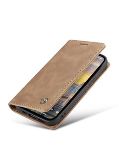 CaseMe iPhone 15 Pro Max/iPhone 15 Ultra Leather Case Wallet Flip Cover Card Slots Magnetic Closure Stand Phone Holder Function Fold Shockproof Protective Full Protection Anti-drop Anti-scratch Accessory  - Image 2