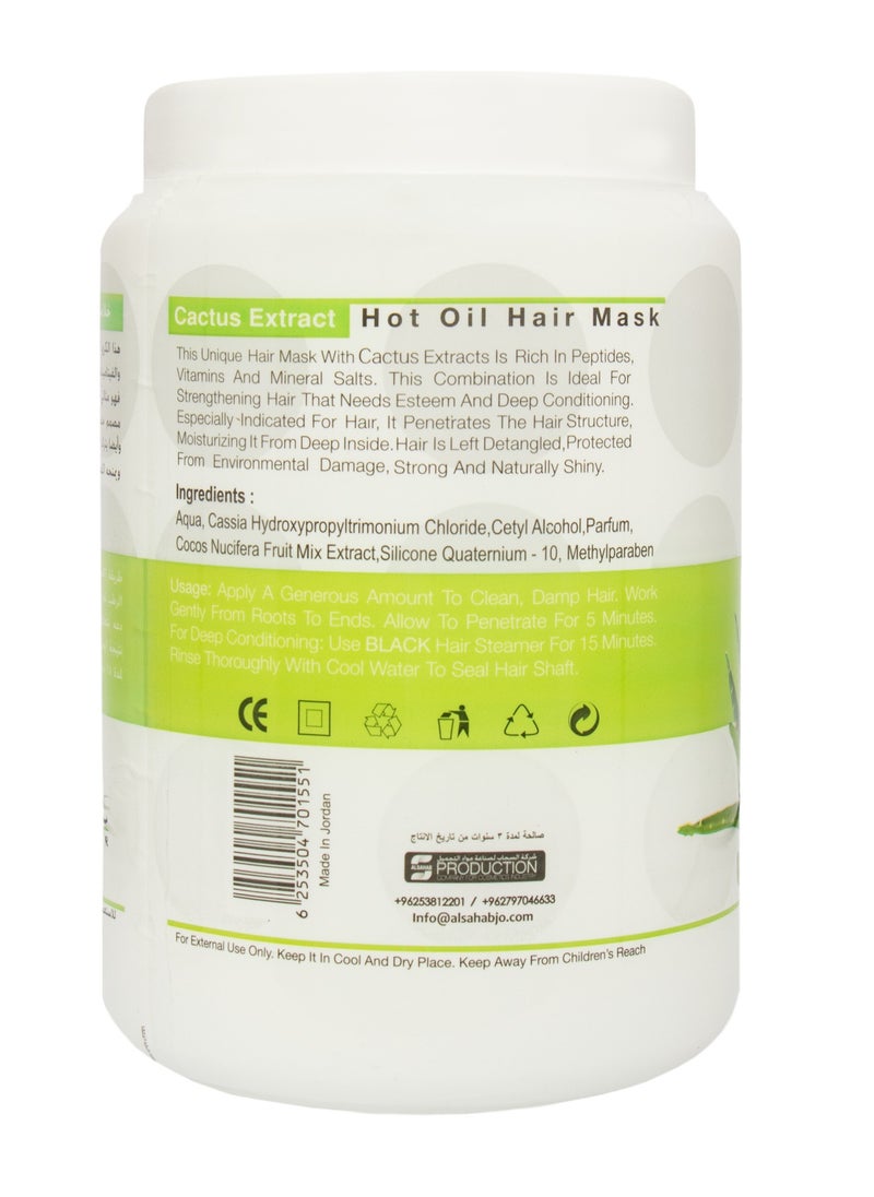 globalstar - Hair Mask with cactus Extract 1500 ML - Image 1