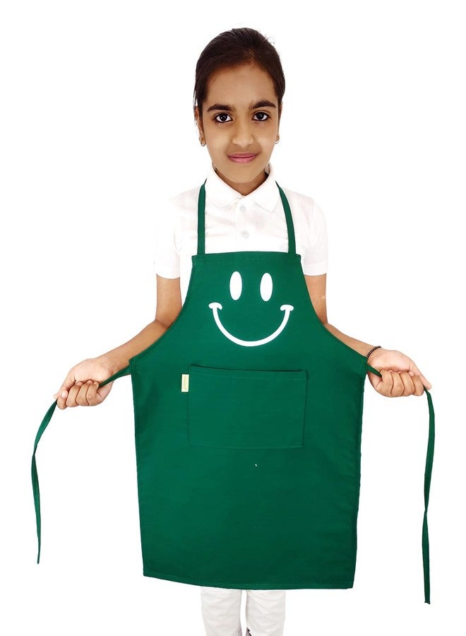Switchon Polyester Waterproof Adjustable Kids Multi purpose Cooking Apron with a chef cap School Apron - Proudly made in india (Multicolour10, 6 Yrs to 11 yrs) - Image 2