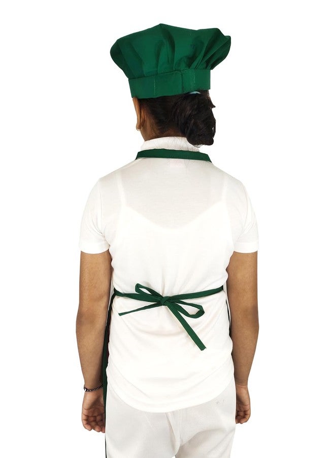 Switchon Polyester Waterproof Adjustable Kids Multi purpose Cooking Apron with a chef cap School Apron - Proudly made in india (Multicolour10, 6 Yrs to 11 yrs) - Image 3