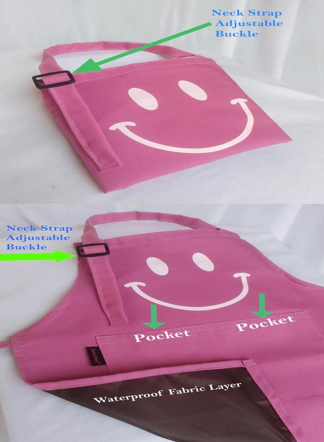 Switchon Polyester Waterproof Adjustable Kids Multi purpose Cooking Apron with a chef cap School Apron - Proudly made in india (Multicolour10, 6 Yrs to 11 yrs) - Image 4