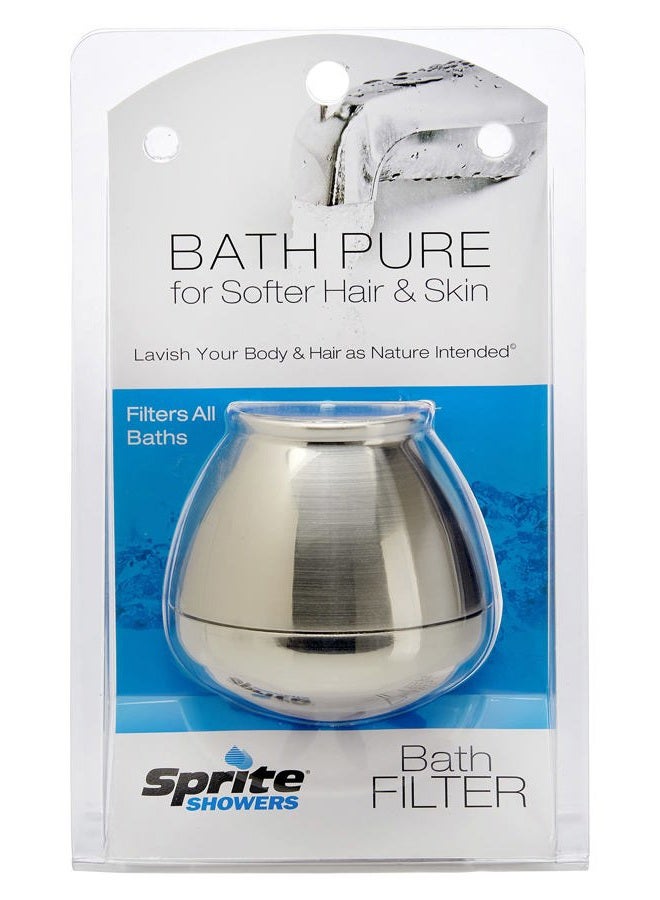 Sprite Showers BB-BN Ball Bath Filter, Brushed Nickel - Image 1