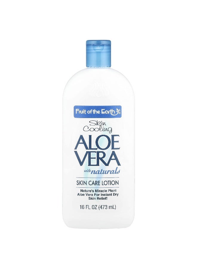 Fruit of the Earth Fruit of the Earth, Skin Care Lotion, Aloe Vera with Naturals, 16 fl oz (473 ml) - Image 1