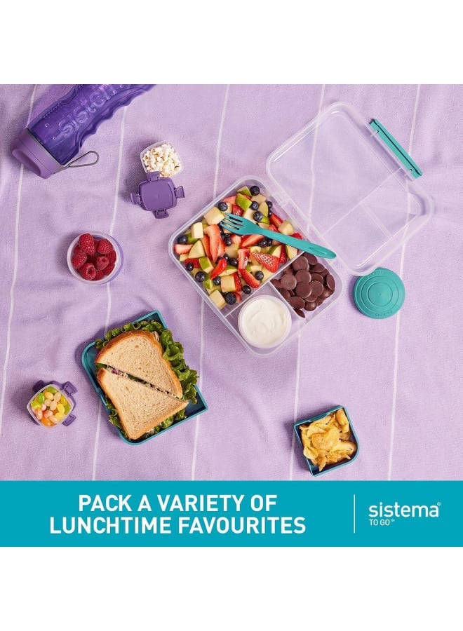 Sistema Bento Lunch Box 1.65 L, Green - Image 3