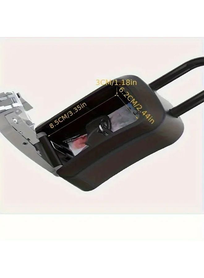 Gray Combination Lock Key Box Anti Theft Security Safe For Construction Site - Image 5