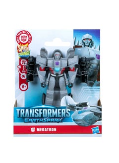 TRANSFORMERS Transformers Earthspark 1-Step Smash Changers Megatron Action Figure (10.16 cm)  - Image 1